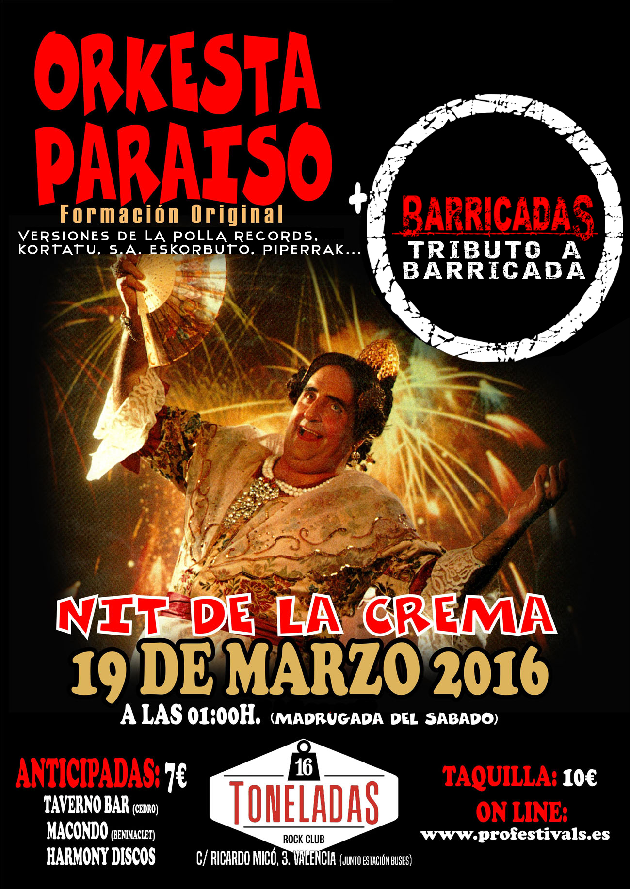 19-S-CARTEL ORKESTA PARAISO+BARRICADAS