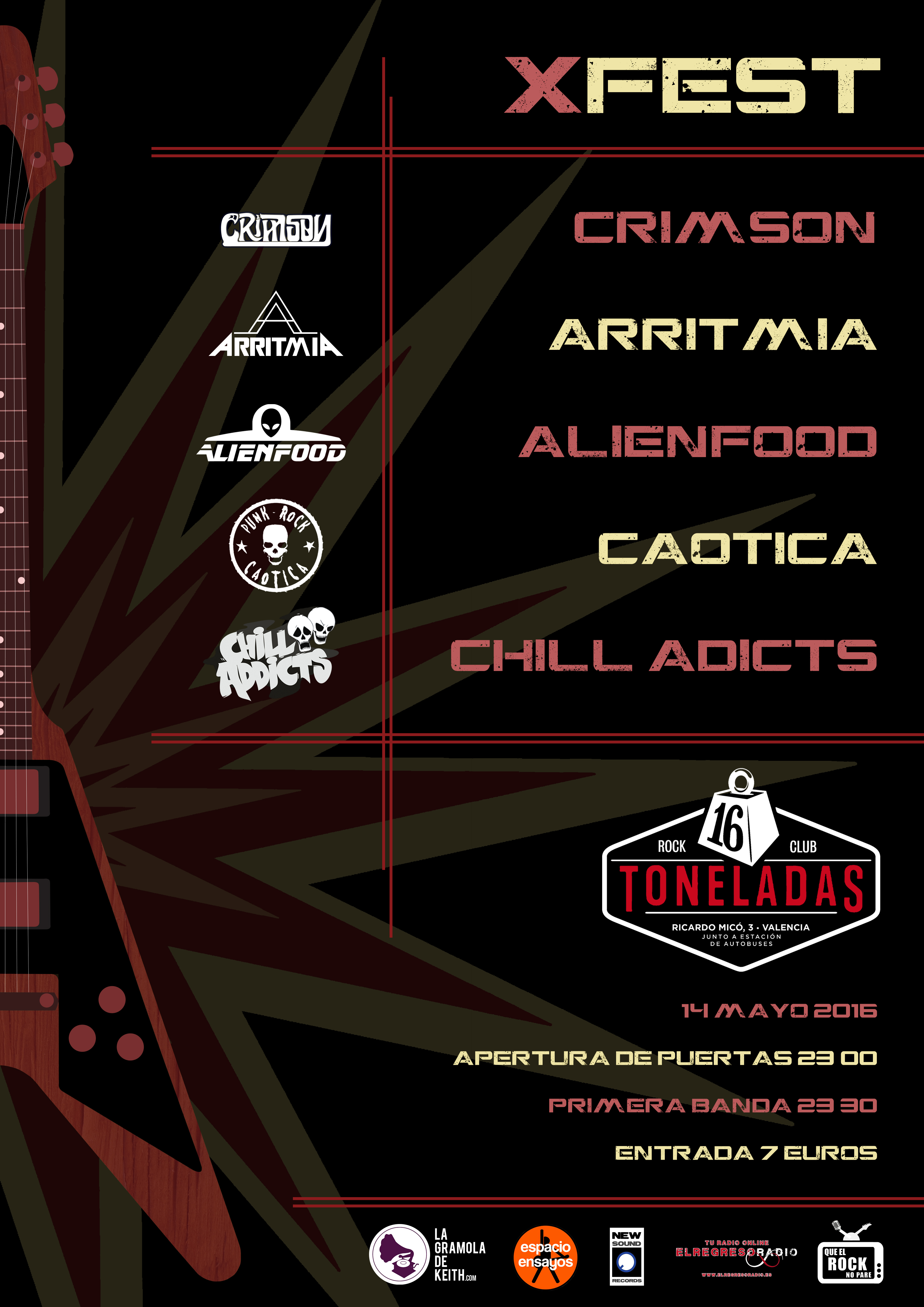 X FEST 16 TONELADAS