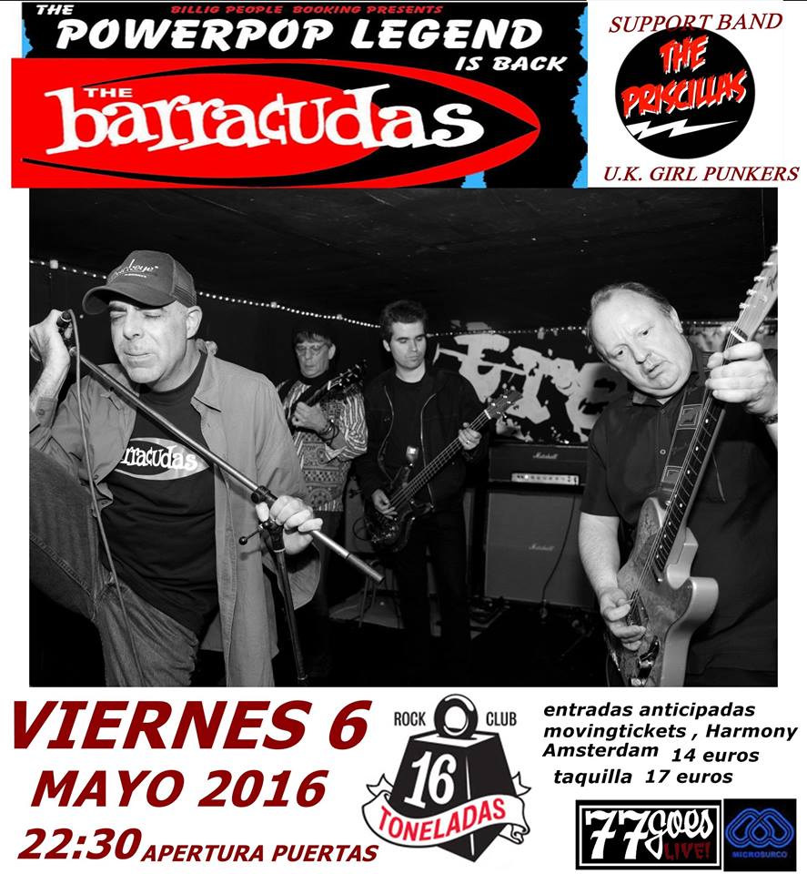 6-V-CARTEL THE BARRACUDAS+THE PRISCILLAS