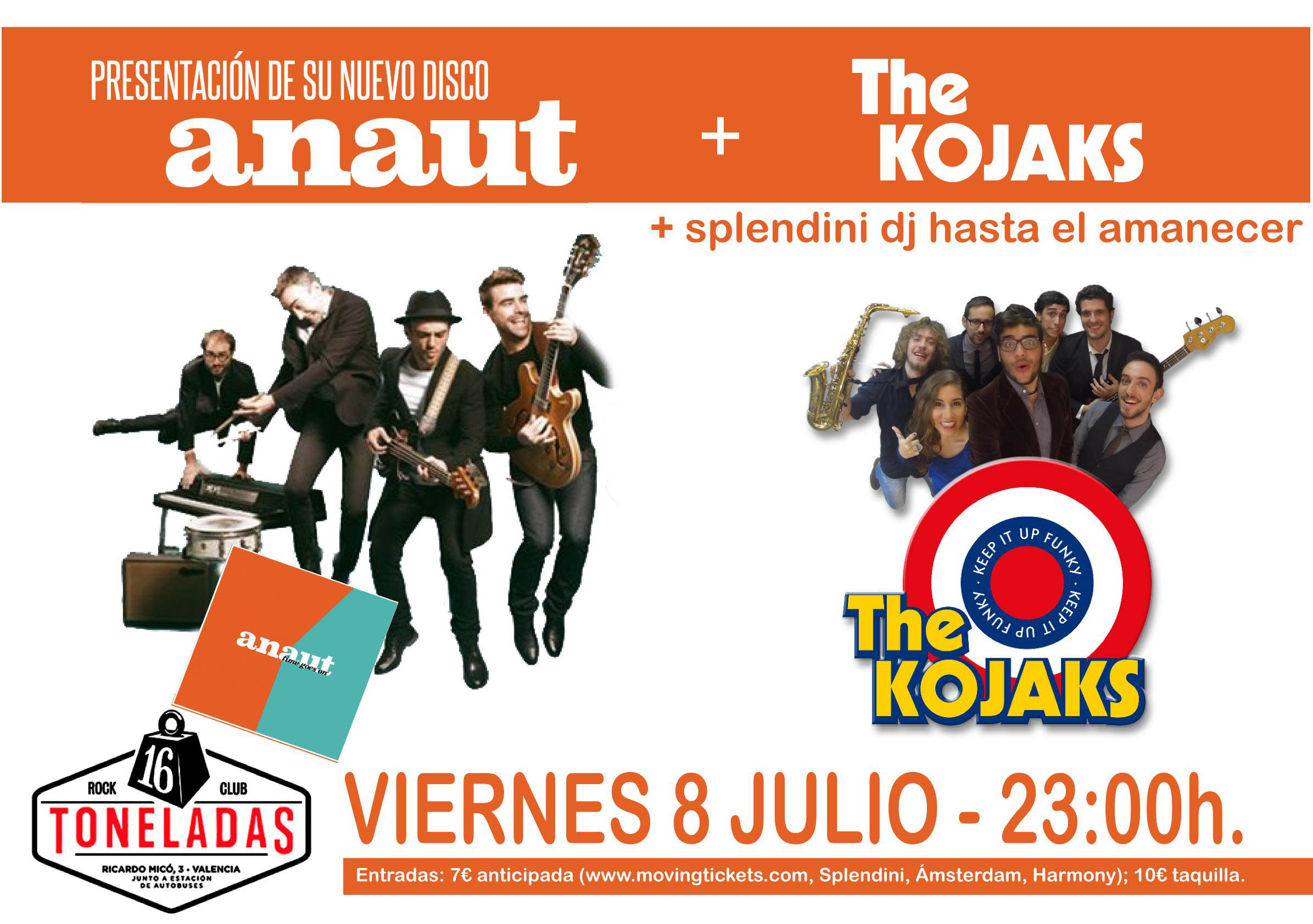 8-V-CARTEL ANAUT+THE KOJAKS