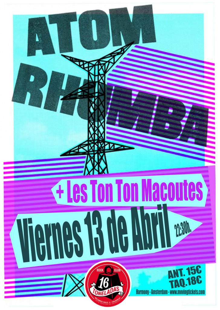 ATOM RHUMBA + LES TON TON MACOUTES 16 TONELADAS