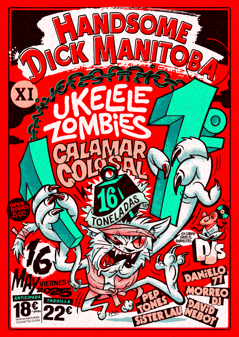 16toneladas_11aniversario_cartel