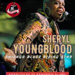 Flyer evento afro beat fotográfico multicolor 